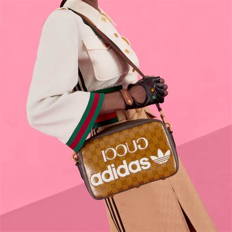 red gucci adidas bag|adidas collaboration with gucci.